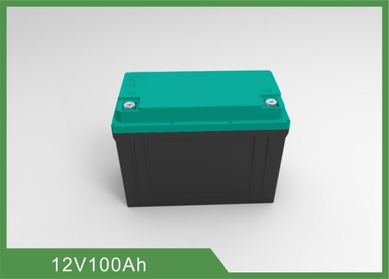 Rechargeable 1.28KWh 12V 100Ah LiFePO4 Bluetooth RV Battery