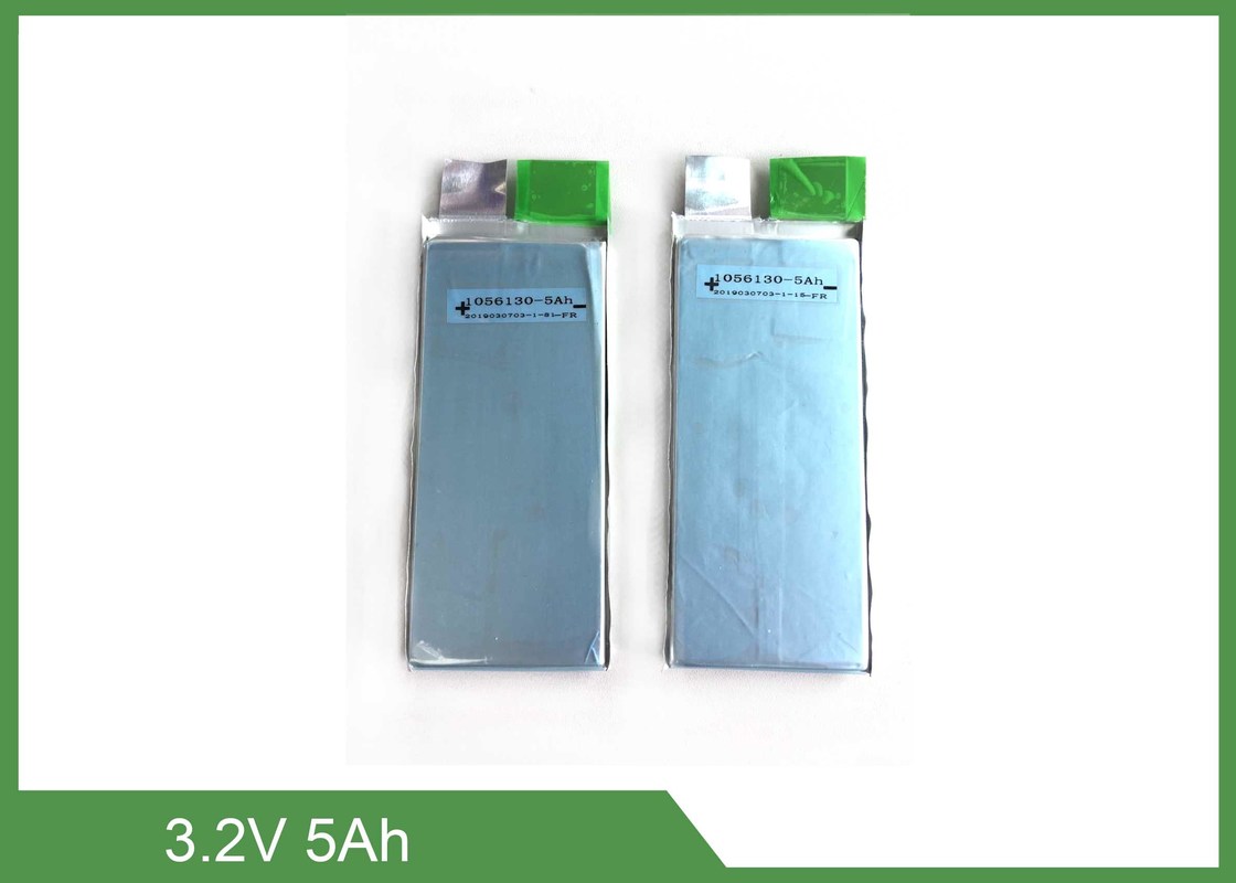 Pouch Type Cells Lifepo4 Rechargeable Battery 3.2V 5Ah High Discharge