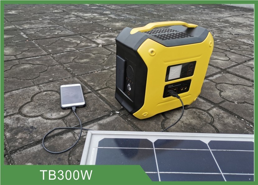 300Watt Battery Backup Rechargeable Portable Power Pack for Camping