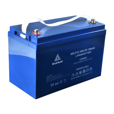 Bms Lifepo4 Battery Pack 12v 100ah For Solar System / Yacht / Golf Carts