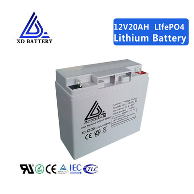 20AH 12v Deep Cycle Lithium Ion Battery For Rv , OEM Li Ion Rv Battery