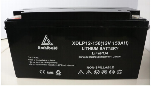 9000 Cycle Life Free Maintenance Lifepo4 Battery 12v 150ah Lithium Ion New Arrival