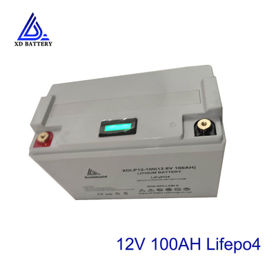 12V 100AH Lithium Ion RV Battery In Stock Fast Shipping Sealed Rechargeable Battery