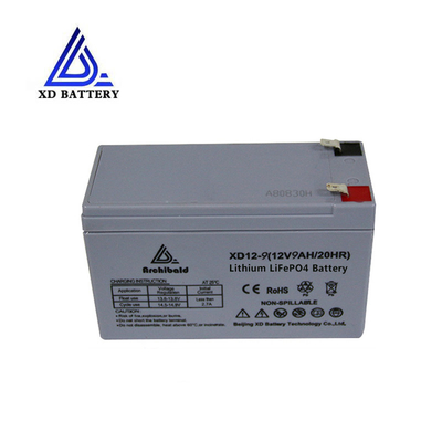 1.5kg Rechargeable Lifepo4 Battery 12v 9ah For Electric Boat / Solar Energy Storage Systems