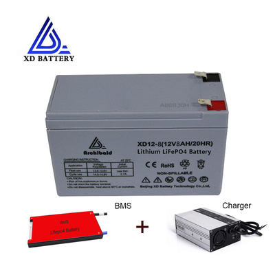 XD Lithium Ion Solar Energy Storage Batteries 12v 8ah For Electric Home Appliances Submarines