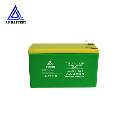 IEC62133 Approved 12V 7ah LiFePO4 Battery 32700 Lithium Iron Phosphate Battery Pack for fishing