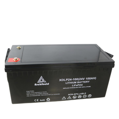 Boats Lifepo4 Battery 24v 100ah OEM / ODM Long Cycle Life